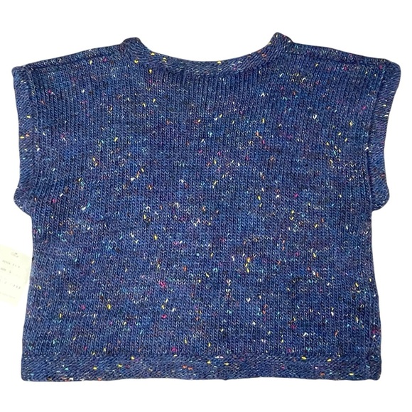 Vintage Lord & Taylor Wool Mohair Short Sleeve Cropped Sweater - NWT - Sz L - Picture 2 of 13